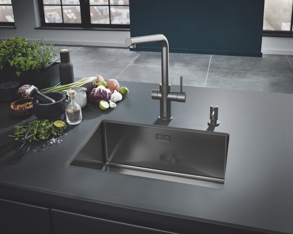 Grohe K700U chiuveta din otel 55x45 cm grafit 31574AL1