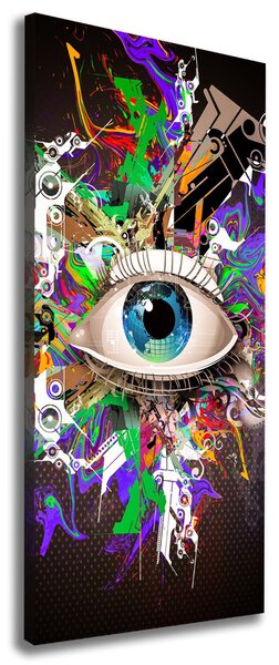 Tablou canvas ochi Abstracție