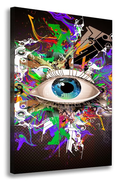 Tablou canvas ochi Abstracție