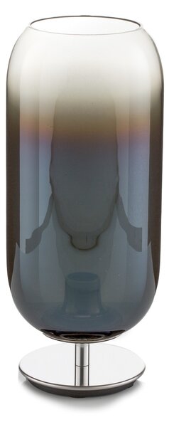 Lampă de masă Artemide, Gople Mini, Albastru, Camera de zi, Sticlă, Design