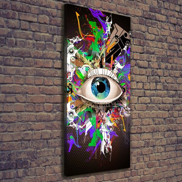Tablou canvas ochi Abstracție