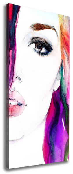 Imprimare tablou canvas Abstracție femeie
