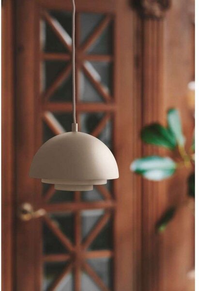 Lustră Pendul Warm Nordic, Milieu Colour Mini, reglabil, Bej, Camera de zi, Metal, Scandinavă