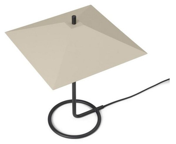 Lampă de masă ferm LIVING, Filo, Negru, Camera de zi, Metal, Design