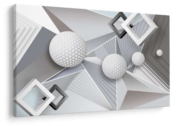 Tablou geometric abstract (90x60 cm)