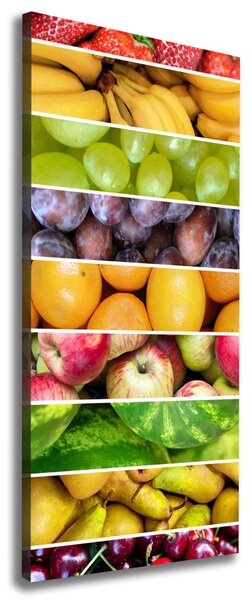 Pictură pe pânză fructe colorate