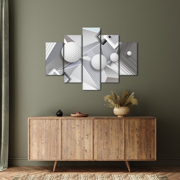 Tablou geometric abstract (150x105 cm)