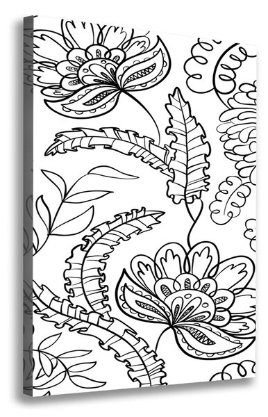 Pictură pe pânză zentangle fundal