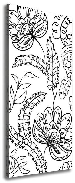 Pictură pe pânză zentangle fundal