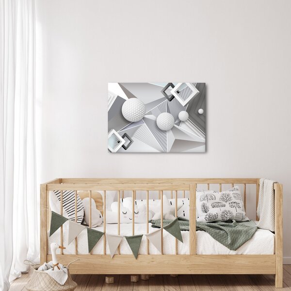 Tablou geometric abstract (70x50 cm)