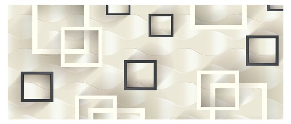 Tablou geometric abstract (120x50 cm)