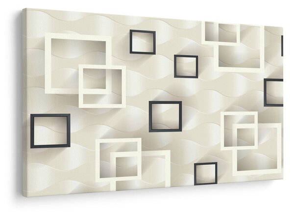 Tablou geometric abstract (90x60 cm)