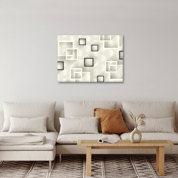 Tablou geometric abstract (70x50 cm)