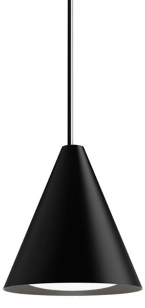 Lustră Pendul Louis Poulsen, Negru, Camera de zi, Aluminiu