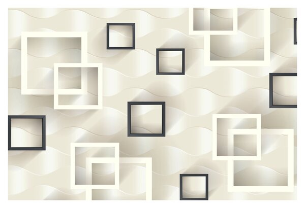 Tablou geometric abstract (90x60 cm)