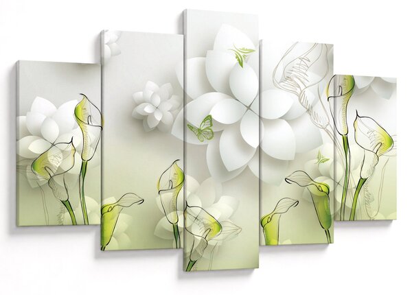 Tablou cu flori (150x105 cm)