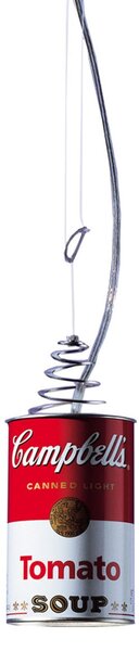 Lampă de perete Ingo Maurer, Canned Light, Roșu, Camera de zi, Metal, Design