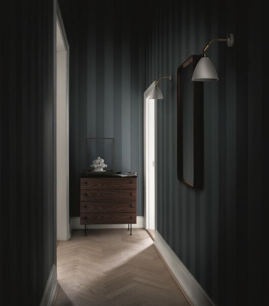 Lampă de perete GUBI, BL7, Alb, Camera de zi, Design