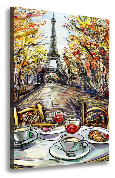 Imprimare tablou canvas Mic dejun la Paris
