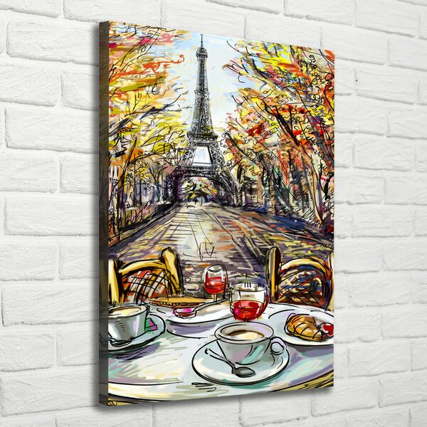Imprimare tablou canvas Mic dejun la Paris