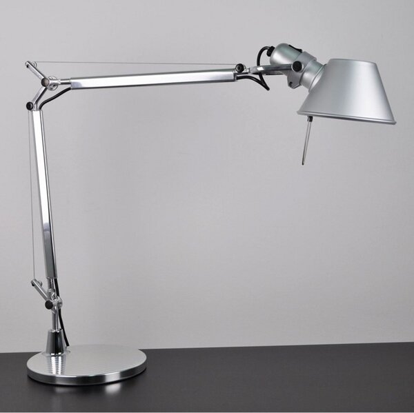 Lampă de masă Artemide, Alb, Camera de zi, Aluminiu, Design