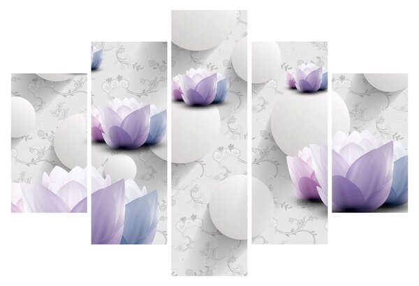 Tablou cu flori (150x105 cm)