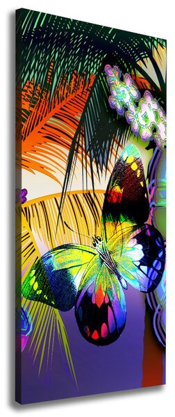 Imprimare tablou canvas flori colorate