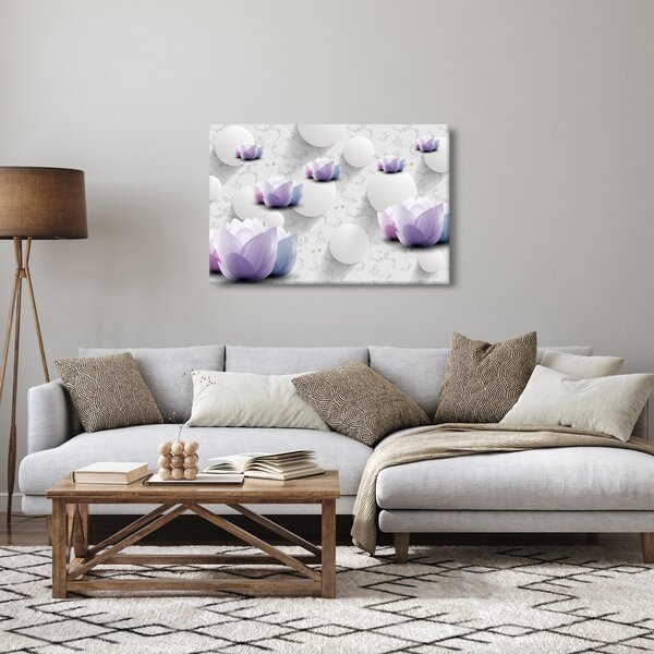 Tablou cu flori (90x60 cm)