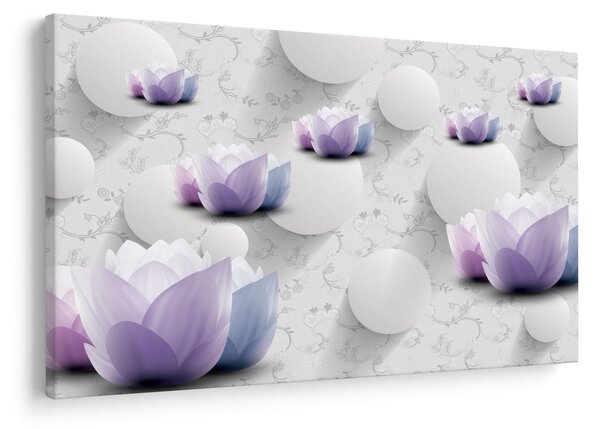 Tablou cu flori (90x60 cm)
