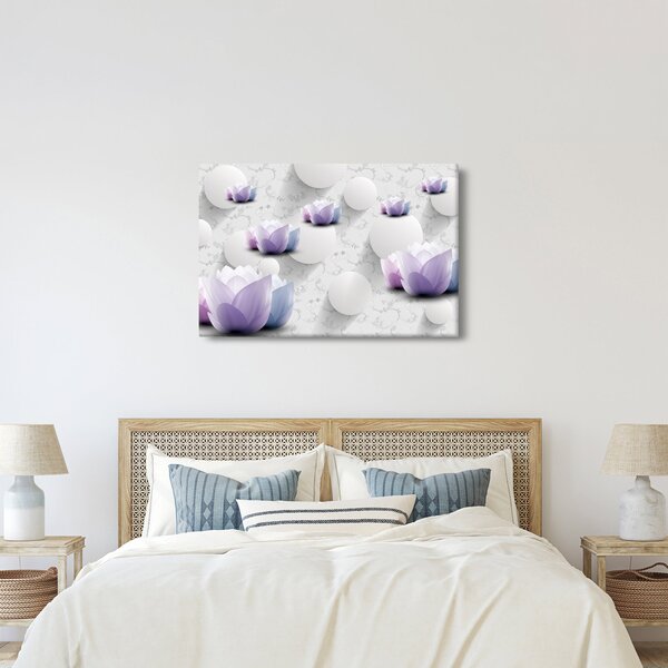 Tablou cu flori (90x60 cm)