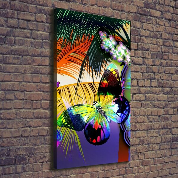 Imprimare tablou canvas flori colorate