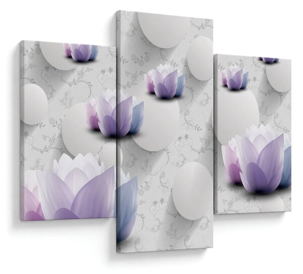 Tablou cu flori (90x60 cm)