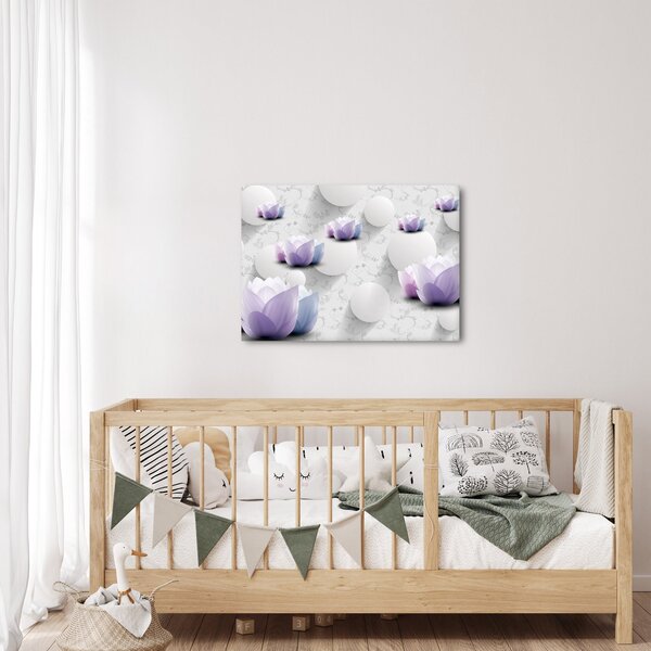 Tablou cu flori (70x50 cm)