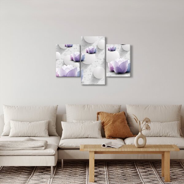 Tablou cu flori (90x60 cm)