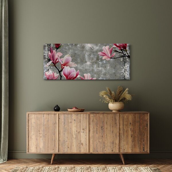 Tablou cu flori (120x50 cm)