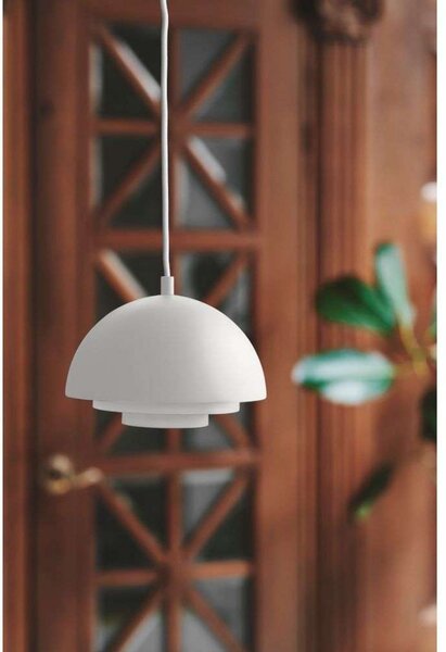 Lustră Pendul Warm Nordic, Milieu Colour Mini, reglabil, Alb, Camera de zi, Metal, Scandinavă