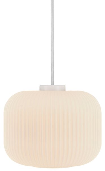 Lustră Pendul Nordlux, Milford 30, reglabil, Alb, Camera de zi, Sticlă, Scandinavă