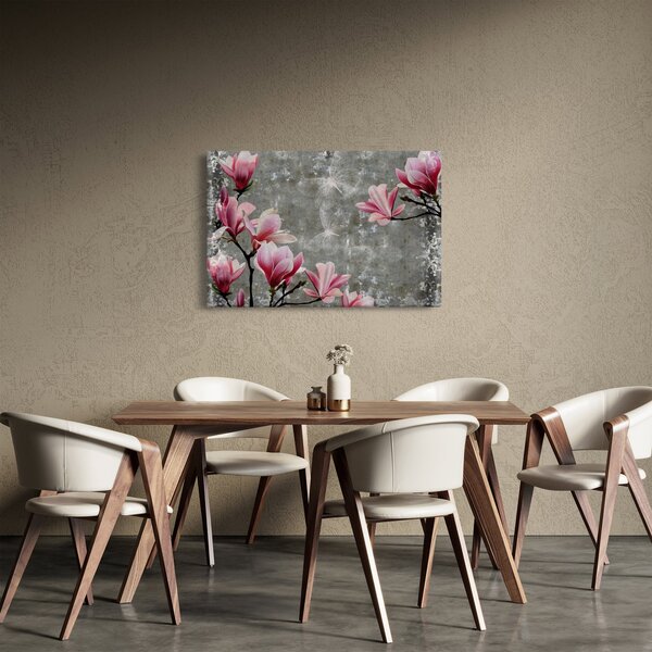 Tablou cu flori (90x60 cm)
