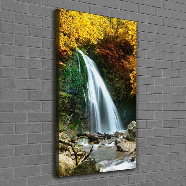 Print pe pânză Cascada din pădure