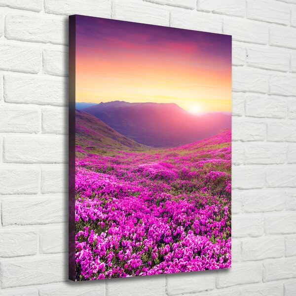 Print pe pânză munte Rhododendron
