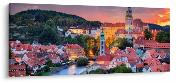 Tablou - Český Krumlov (120x50 cm)