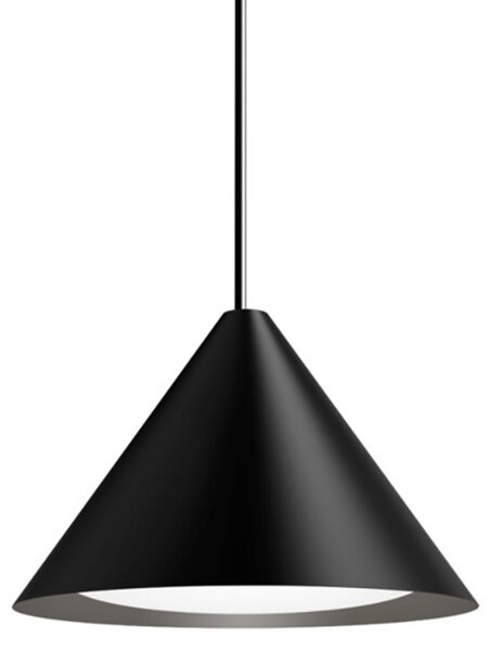 Lustră Pendul Louis Poulsen, Negru, Camera de zi, Aluminiu