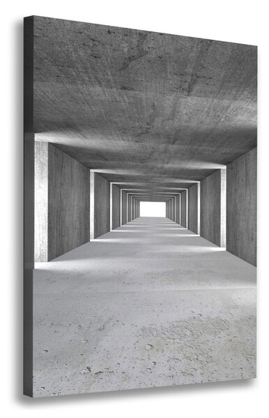 Tablou canvas Tunelul de beton