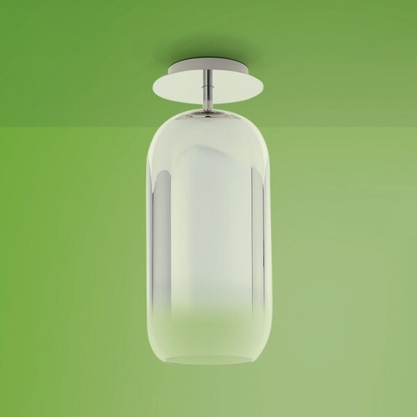 Plafoniere Artemide, Gople Mini, reglabil, Metalic, Camera de zi, Sticlă, Design