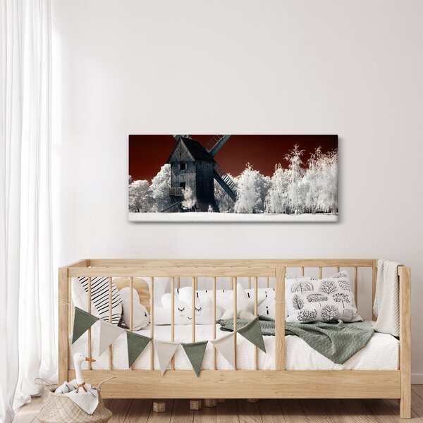 Tablou cu moară (120x50 cm)