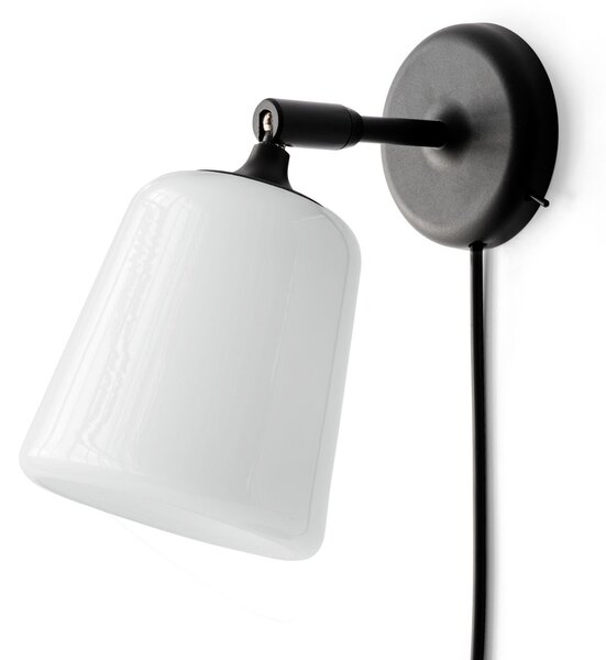 Lampă de perete New Works, Material New Edition, reglabil, Negru, Camera de zi, Metal, Design