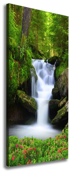 Tablou pe pânză canvas Cascada din pădure