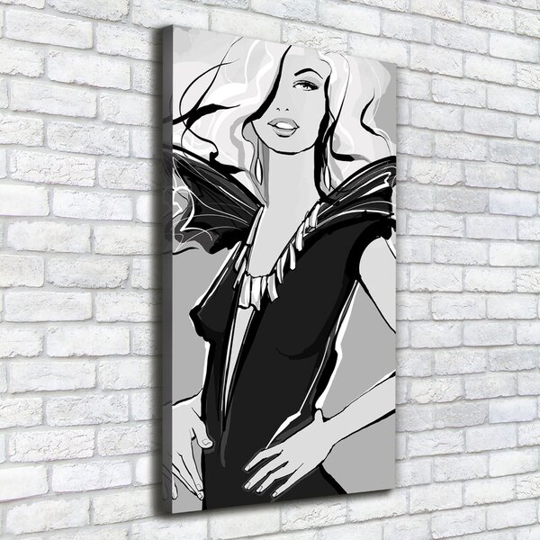 Tablou pe pânză ilustrare de moda