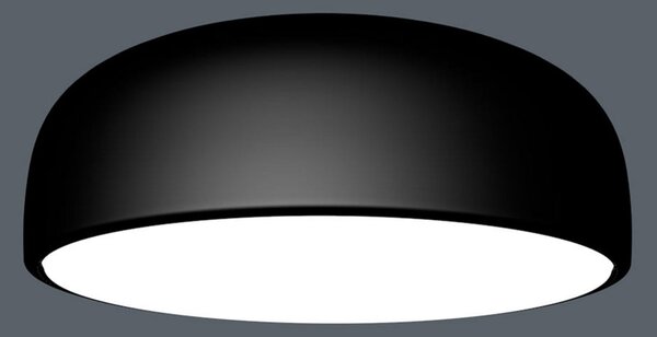 Plafoniere FLOS, Smithfield, reglabil, Negru, Camera de zi, Metal, Design