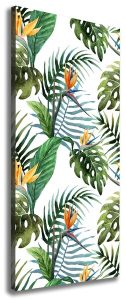 Imprimare tablou canvas frunze tropicale